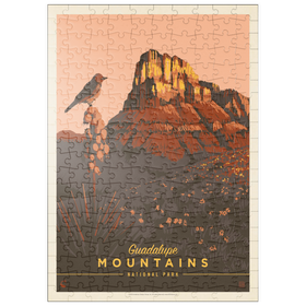 Darstellung des Puzzle Motivs Guadalupe Mountains National Park: Early Bird - Puzzleteile: 200