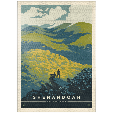 Darstellung des Puzzle Motivs puzzleplate Shenandoah National Park: Blue Ridge Beauty 1000 Puzzle
