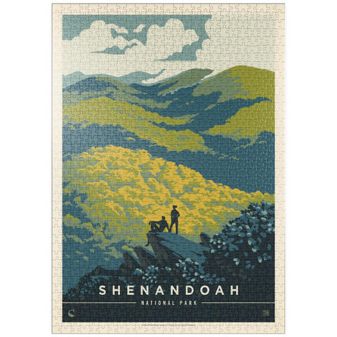 Darstellung des Puzzle Motivs Shenandoah National Park: Blue Ridge Beauty puzzleplate Shenandoah National Park: Blue Ridge Beauty 1000 Puzzle