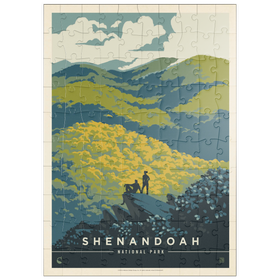 Darstellung des Puzzle Motivs Shenandoah National Park: Blue Ridge Beauty - Puzzleteile: 100