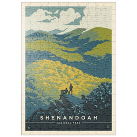 Darstellung des Puzzle Motivs Shenandoah National Park: Blue Ridge Beauty - Puzzleteile: 200