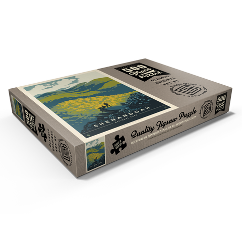 Darstellung des Puzzle Motivs Shenandoah National Park: Blue Ridge Beauty Shenandoah National Park: Blue Ridge Beauty 500 Puzzle Schachtel Ansicht1
