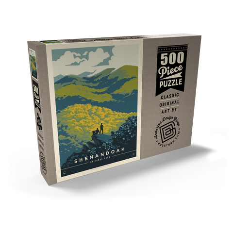 Darstellung des Puzzle Motivs Shenandoah National Park: Blue Ridge Beauty Shenandoah National Park: Blue Ridge Beauty 500 Puzzle Schachtel Ansicht2