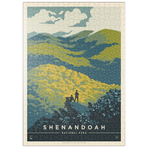 Darstellung des Puzzle Motivs Shenandoah National Park: Blue Ridge Beauty puzzleplate Shenandoah National Park: Blue Ridge Beauty 500 Puzzle