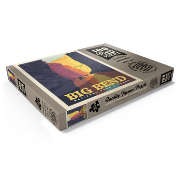 Darstellung des Puzzle Motivs Big Bend National Park: Rio Grande 100 Puzzle Schachtel Ansicht1