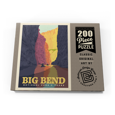 Darstellung des Puzzle Motivs Big Bend National Park: Rio Grande 200 Puzzle Schachtel Ansicht3