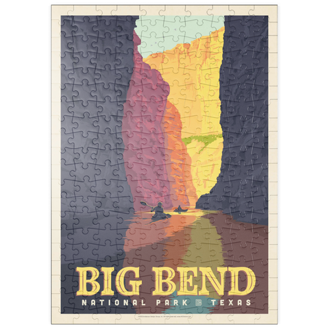 Darstellung des Puzzle Motivs Big Bend National Park: Rio Grande puzzleplate Big Bend National Park: Rio Grande 200 Puzzle