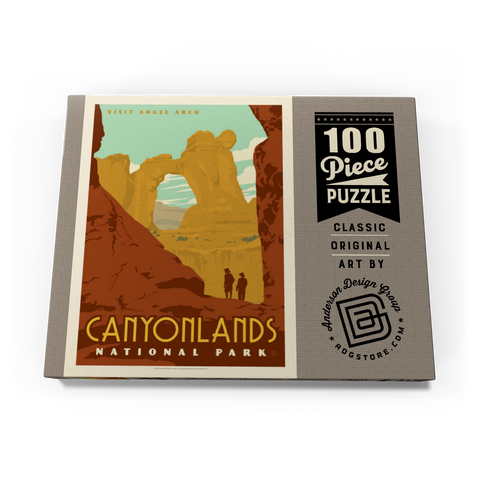 Darstellung des Puzzle Motivs Canyonlands National Park: Angel Arch Canyonlands National Park: Angel Arch 100 Puzzle Schachtel Ansicht3