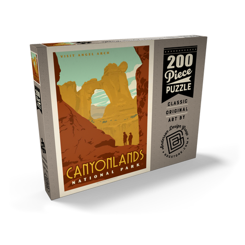 Darstellung des Puzzle Motivs Canyonlands National Park: Angel Arch Canyonlands National Park: Angel Arch 200 Puzzle Schachtel Ansicht2