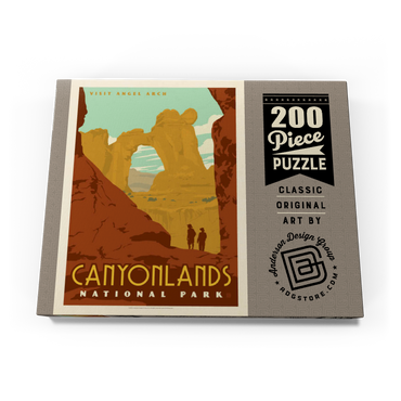 Darstellung des Puzzle Motivs Canyonlands National Park: Angel Arch 200 Puzzle Schachtel Ansicht3