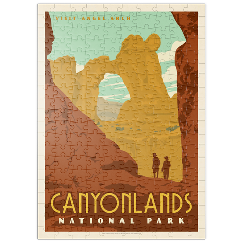 Darstellung des Puzzle Motivs Canyonlands National Park: Angel Arch puzzleplate Canyonlands National Park: Angel Arch 200 Puzzle