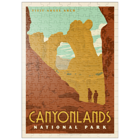 Darstellung des Puzzle Motivs Canyonlands National Park: Angel Arch - Puzzleteile: 200