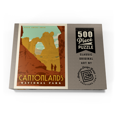 Darstellung des Puzzle Motivs Canyonlands National Park: Angel Arch 500 Puzzle Schachtel Ansicht3