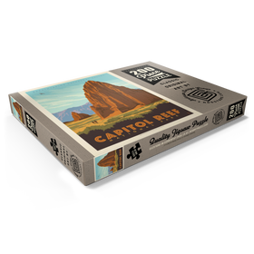 Darstellung des Puzzle Motivs Capitol Reef National Park: Cathedral Valley - Puzzleteile: 200