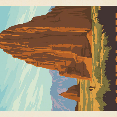 Darstellung des Puzzle Motivs Capitol Reef National Park: Cathedral Valley Capitol Reef National Park: Cathedral Valley 200 Puzzle 3D Modell