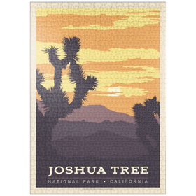 Darstellung des Puzzle-Motivs Joshua Tree National Park – Puzzleteile: 1000