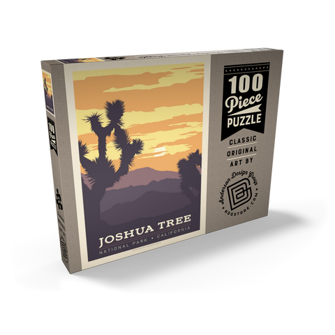 Darstellung des Puzzle Motivs Joshua Tree National Park Joshua Tree National Park 100 Puzzle Schachtel Ansicht2