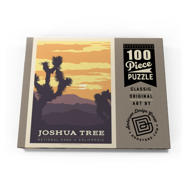 Darstellung des Puzzle Motivs Joshua Tree National Park 100 Puzzle Schachtel Ansicht3