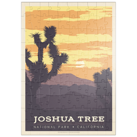 Darstellung des Puzzle Motivs Joshua Tree National Park - Puzzleteile: 100