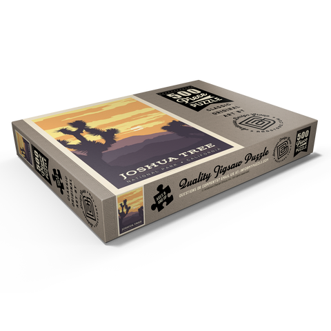Darstellung des Puzzle Motivs Joshua Tree National Park Joshua Tree National Park 500 Puzzle Schachtel Ansicht1
