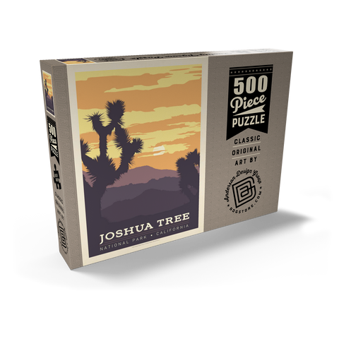 Darstellung des Puzzle Motivs Joshua Tree National Park Joshua Tree National Park 500 Puzzle Schachtel Ansicht2