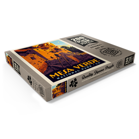 Darstellung des Puzzle Motivs Mesa Verde National Park: Cliff Dwellings - Puzzleteile: 200
