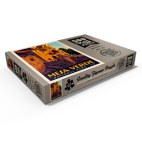 Darstellung des Puzzle Motivs Mesa Verde National Park: Cliff Dwellings - Puzzleteile: 500