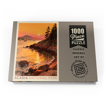 Darstellung des Puzzle Motivs Acadia National Park: Daybreak 1000 Puzzle Schachtel Ansicht3
