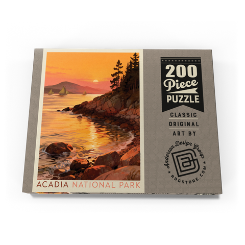 Darstellung des Puzzle Motivs Acadia National Park: Daybreak Acadia National Park: Daybreak 200 Puzzle Schachtel Ansicht3