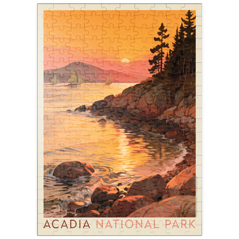 Darstellung des Puzzle Motivs Acadia National Park: Daybreak puzzleplate Acadia National Park: Daybreak 200 Puzzle