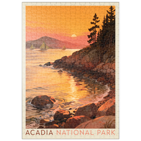 Darstellung des Puzzle Motivs Acadia National Park: Daybreak - Puzzleteile: 500