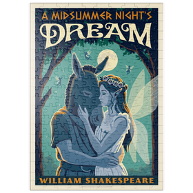Darstellung des Puzzle Motivs A Midsummer Night's Dream: William Shakespeare - Puzzleteile: 200