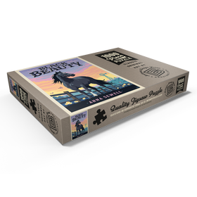 Darstellung des Puzzle Motivs Black Beauty: Anna Sewell - Puzzleteile: 1000