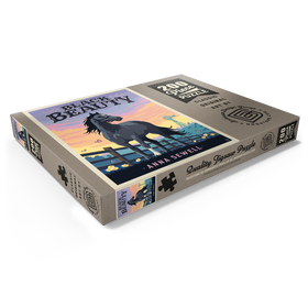 Alternative Darstellung des Puzzle-Motivs Black Beauty: Anna Sewell – Puzzleteile: 200