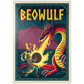Darstellung des Puzzle-Motivs The Legend Of Beowulf – Puzzleteile: 1000