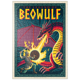 Darstellung des Puzzle Motivs The Legend Of Beowulf - Puzzleteile: 500