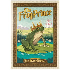Darstellung des Puzzle-Motivs The Frog Prince: Brothers Grimm – Puzzleteile: 1000