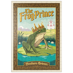 Darstellung des Puzzle-Motivs The Frog Prince: Brothers Grimm – Puzzleteile: 200
