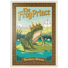 Darstellung des Puzzle Motivs The Frog Prince: Brothers Grimm - Puzzleteile: 500