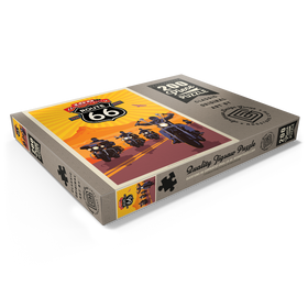 Alternative Darstellung des Puzzle-Motivs 100th Anniversary Of Route 66 - Bikers Ride – Puzzleteile: 200