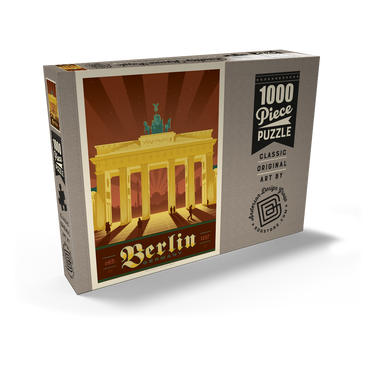 Darstellung des Puzzle Motivs Germany: Berlin Brandenburg Gate 1000 Puzzle Schachtel Ansicht2