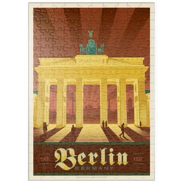 Darstellung des Puzzle Motivs puzzleplate Germany: Berlin Brandenburg Gate 200 Puzzle