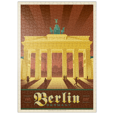 Darstellung des Puzzle Motivs puzzleplate Germany: Berlin Brandenburg Gate 500 Puzzle