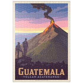 Darstellung des Puzzle Motivs Guatemala: Volcan Acatenango - Puzzleteile: 500