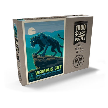 Darstellung des Puzzle Motivs Legends Of The National Parks: Shenandoah's Wampus Cat 1000 Puzzle Schachtel Ansicht2