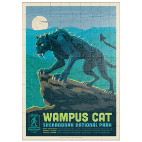 Darstellung des Puzzle Motivs Legends Of The National Parks: Shenandoah's Wampus Cat - Puzzleteile: 100