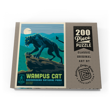 Darstellung des Puzzle Motivs Legends Of The National Parks: Shenandoah's Wampus Cat 200 Puzzle Schachtel Ansicht3