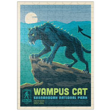 Darstellung des Puzzle Motivs puzzleplate Legends Of The National Parks: Shenandoah's Wampus Cat 200 Puzzle