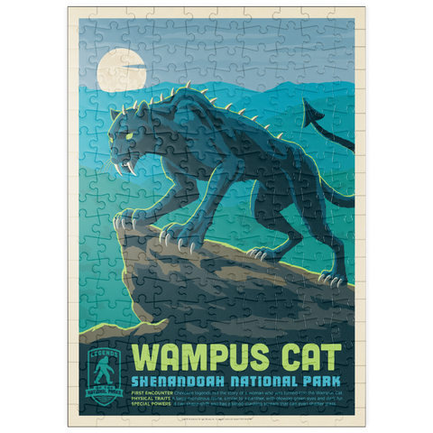 Darstellung des Puzzle Motivs Legends Of The National Parks: Shenandoah's Wampus Cat puzzleplate Legends Of The National Parks: Shenandoah's Wampus Cat 200 Puzzle