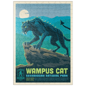 Darstellung des Puzzle Motivs Legends Of The National Parks: Shenandoah's Wampus Cat - Puzzleteile: 200